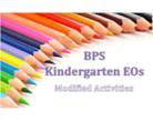 BPS K EOs    Modified Activities
