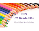BPS 6 EOs   Modified Activites